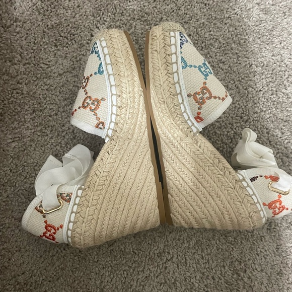 Colorful GG linen Espadrilles - Picture 1 of 5